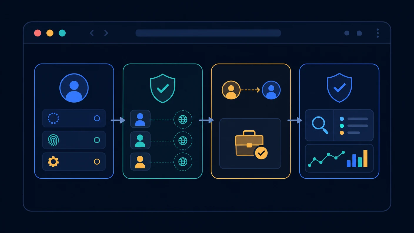 Multiple Account Problem - middle workflow image
